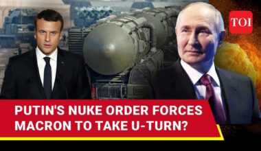 'Spooked' Macron Says 'Not At War With Russia'; Big Statement After Putin's Nuke Drill Order