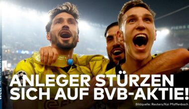 BORUSSIA DORTMUND: Geldregen für den BVB! Champions-Leage-Erfolg sorgt für Aktienhoch!