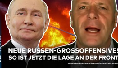 PUTINS KRIEG: Neuer russischer Großangriff! So ist jetzt die aktuelle Lage an der Front!