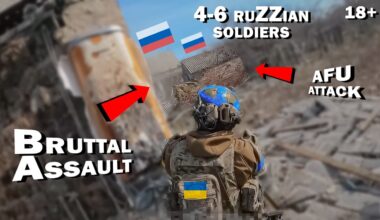 Defeated Russian soldiers in Krasnogorivka. 3rd Assault Brigade POV Battles Ukraine