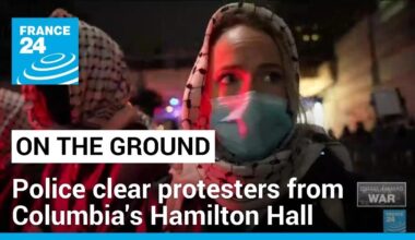 On the ground: Police clear pro-Palestinian protesters from Columbia University’s Hamilton Hall