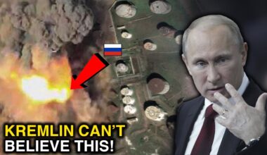 Putin just got terrible news: The largest Russian oil facility in eastern Ukraine was blown up!