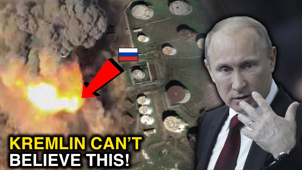 Putin just got terrible news: The largest Russian oil facility in eastern Ukraine was blown up!