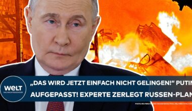 UKRAINE-KRIEG: "Das wird jetzt einfach nicht gelingen" Putin aufgepasst! Russen-Experte mit Klartext