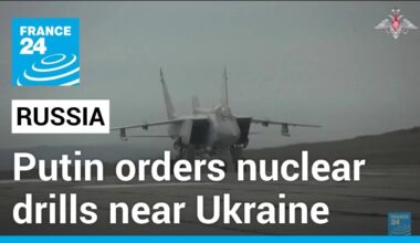 Putin orders nuclear drills near Ukraine • FRANCE 24 English