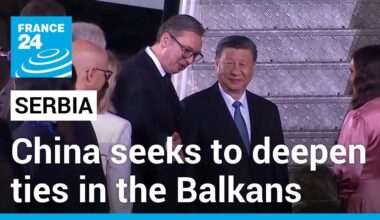 China's Xi lands in Serbia, one of his three stops in Europe • FRANCE 24 English