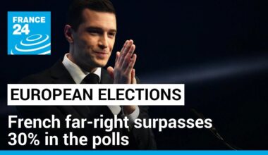 European elections: French far-right surpasses 30% in the polls • FRANCE 24 English