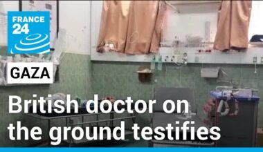 British doctor in Gaza's testimony about the ongoing humanitarian catastrophe • FRANCE 24 English