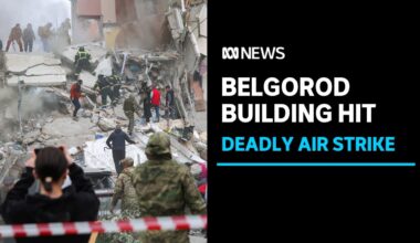 Russia blames Ukraine for deadly air strike on apartment block in Belgorod | ABC News