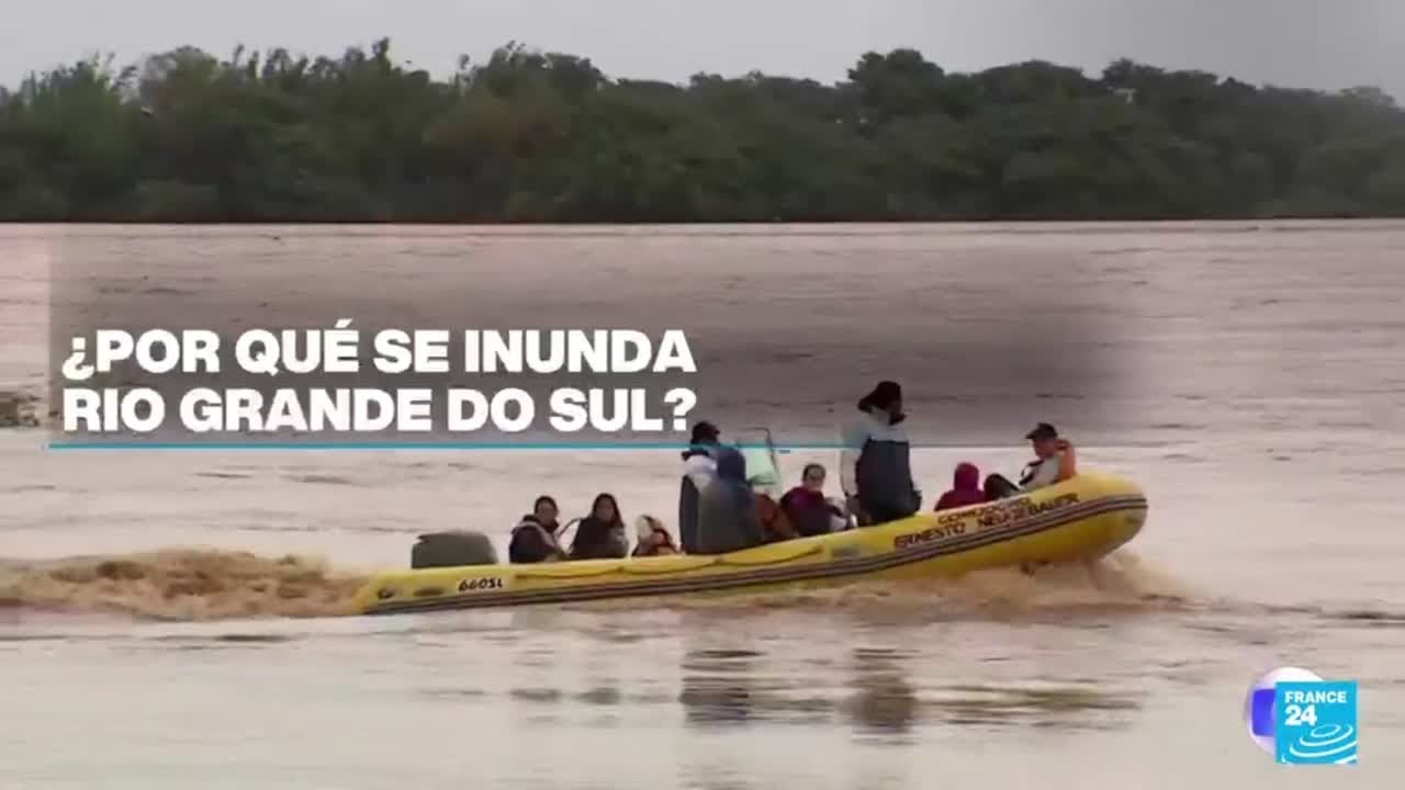 Brasil: al menos 75 fallecidos y 88.000 desplazados por inundaciones en Rio Grande do Sul