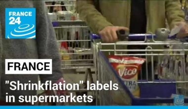 France: "shrinkflation" labels coming to France • FRANCE 24 English