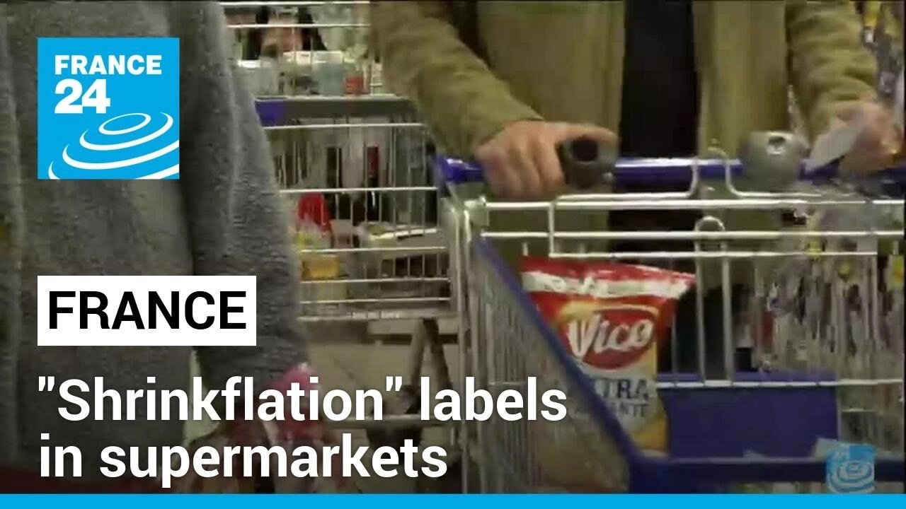 France: "shrinkflation" labels coming to France • FRANCE 24 English