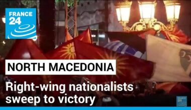 North Macedonia right-wing nationalists sweep to victory • FRANCE 24 English