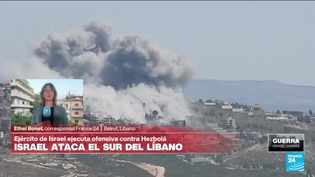 Informe desde Beirut: bombardeos entre Israel y Hezbolá a ambos lados de la frontera libanesa