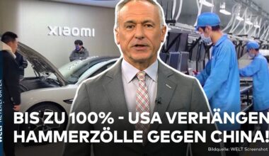 USA: Elektroautos, Solarzellen, Mineralien - Joe Biden verhängt Strafzölle auf chinesische Produkte!