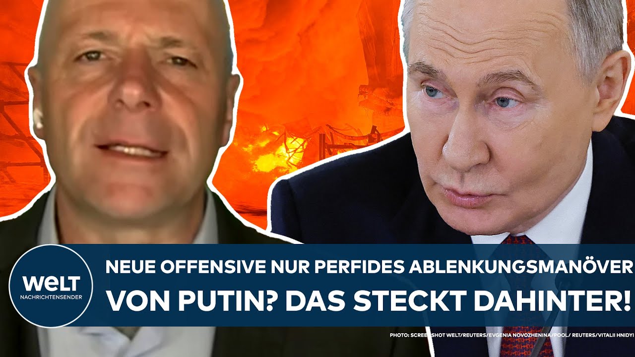 UKRAINE-KRIEG: Neue Russen-Offensive nur perfides Ablenkungsmanöver von Putin? Das steckt dahinter