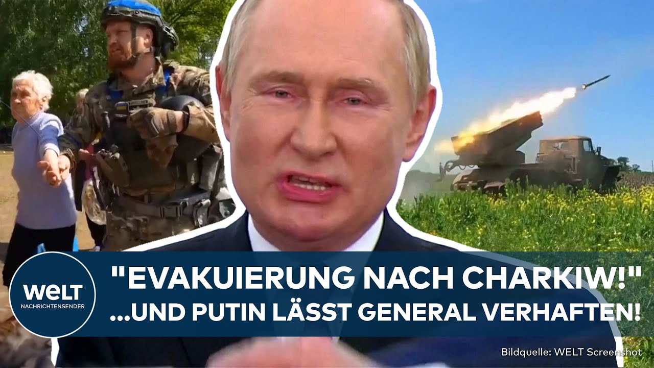 UKRAINE-KRIEG: Putin lässt General verhaften! Aufräumen in Russlands Verteidigungsministerium!