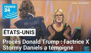 Procès de Donald Trump : l'actrice X Stormy Daniels a témoigné • FRANCE 24