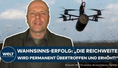 UKRAINE: Kamikaze-Drohnen werden immer erfolgreicher eingesetzt - Angriff auf Kerngebiet Russlands