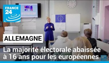 En Allemagne, la majorité électorale abaissée à 16 ans pour les européennes • FRANCE 24