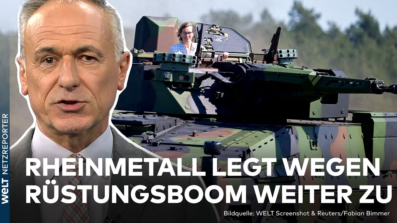 RÜSTUNGSINDUSTRIE BOOMT: Rheinmetall wächst weiter kräftig | BÖRSE AM ABEND