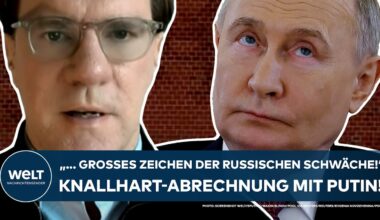 UKRAINE-KRIEG: "... großes Zeichen der russischen Schwäche!" Knallhart-Abrechnung mit Wladimir Putin