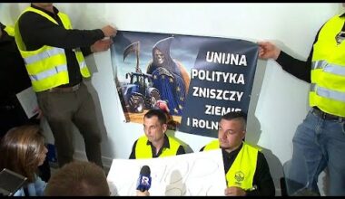 Pologne : des agriculteurs polonais menacent d'occuper le parlement