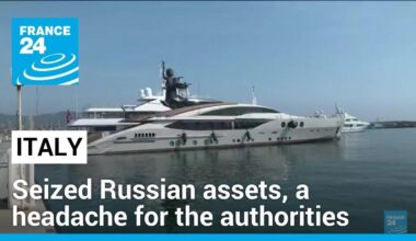 €2.3 billion of seized Russian assets, a headache for Italian authorities • FRANCE 24 English