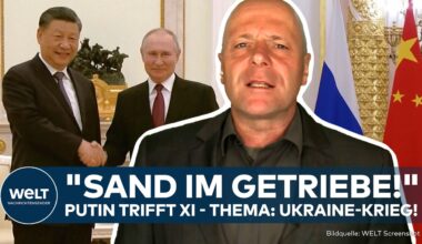 RUSSLAND: Putin reist nach China! "Sekundärsanktionen!" Ukraine-Krieg erschwert Handelsbeziehungen!