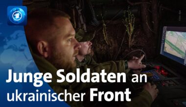 Jung und an der Front: Ukrainische Soldaten berichten von ihrem Alltag