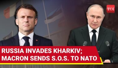 Macron For War With Russia? 'Be Ready,' French Pres. Tells NATO As Putin's Men Seize Kharkiv Areas