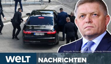 BLUTTAT IN SLOWAKEI: Attentat auf Regierungschef Fico! Erste Erkenntnisse über Täter | WELT STREAM