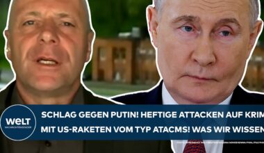 UKRAINE-KRIEG: Schlag gegen Putin! Heftige Attacken mit Raketen vom US-Typ ATACMS - was wir wissen