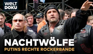 NACHTWÖLFE - PUTINS RECHTE ROCKER: Die ultranationalistische Rockerbande für Russland | WELT DOKU