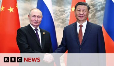 Putin visits Xi in China as leaders push for 'political solution' to Ukraine war | BBC News