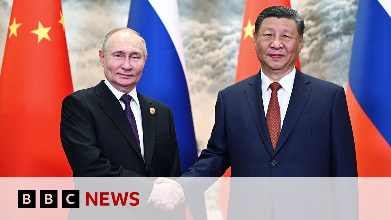 Putin visits Xi in China as leaders push for 'political solution' to Ukraine war | BBC News