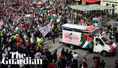 Thousands protest in Malmö against Israel taking part in Eurovision