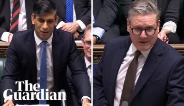 PMQs: Sunak is 'a dodgy salesman desperate to sell a dud', says Starmer