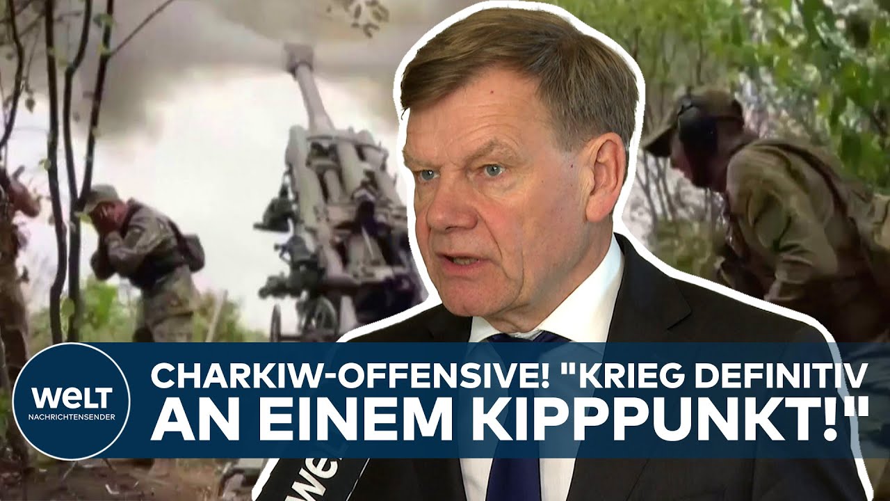 UKRAINE-KRIEG: Putins Klammergriff um Charkiw! "Gefahr, dass die Front im Norden nicht hält!"