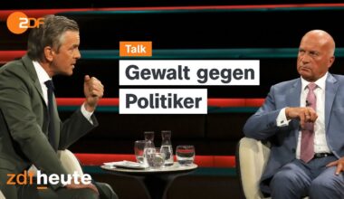 Kontroverse Debatte nach Angriff auf Politiker | Markus Lanz vom 18. April 2024