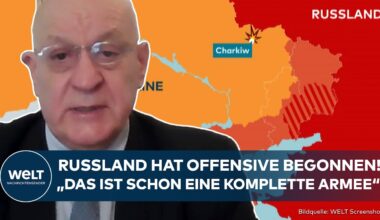 PUTINS KRIEG: Offensive gestartet! Russland greift Verteidigung der Ukraine im Osten an