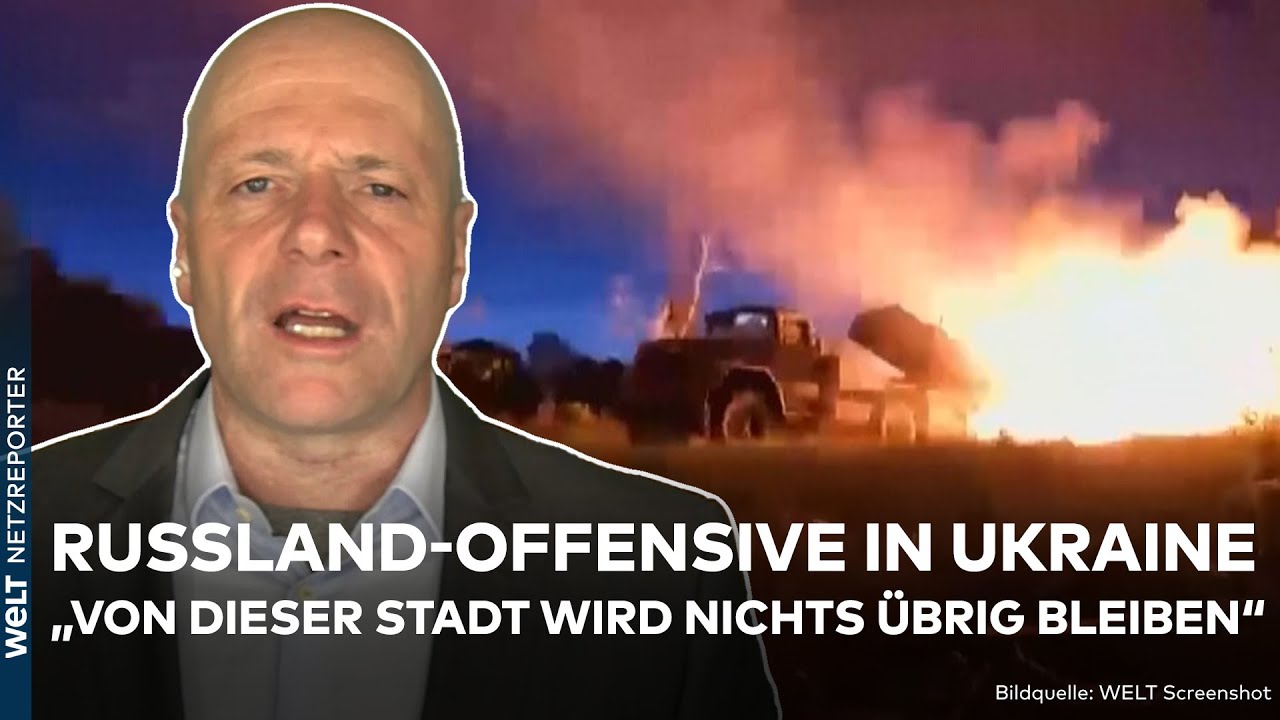 PUTINS KRIEG: Drama an Front! Russland verstärkt Offensive im Osten und steht in strategischer Stadt