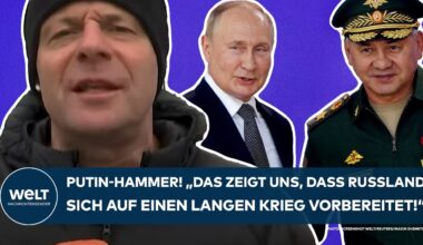 PUTIN ENTLÄSST SCHOIGU: "Das zeigt uns, dass Russland sich auf einen langen Krieg vorbereitet!"