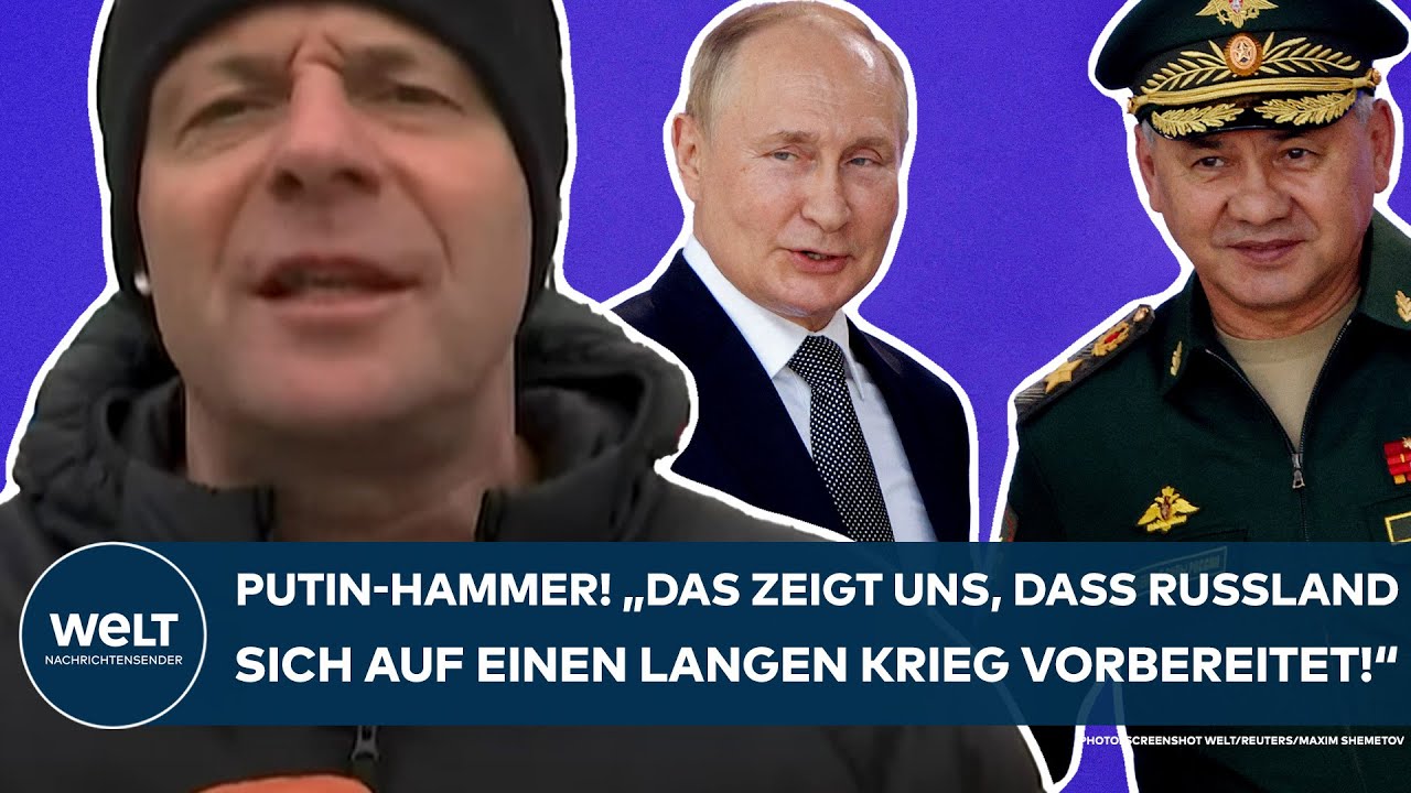 PUTIN ENTLÄSST SCHOIGU: "Das zeigt uns, dass Russland sich auf einen langen Krieg vorbereitet!"