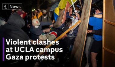 Hundreds arrested after Gaza clashes sweep US campuses