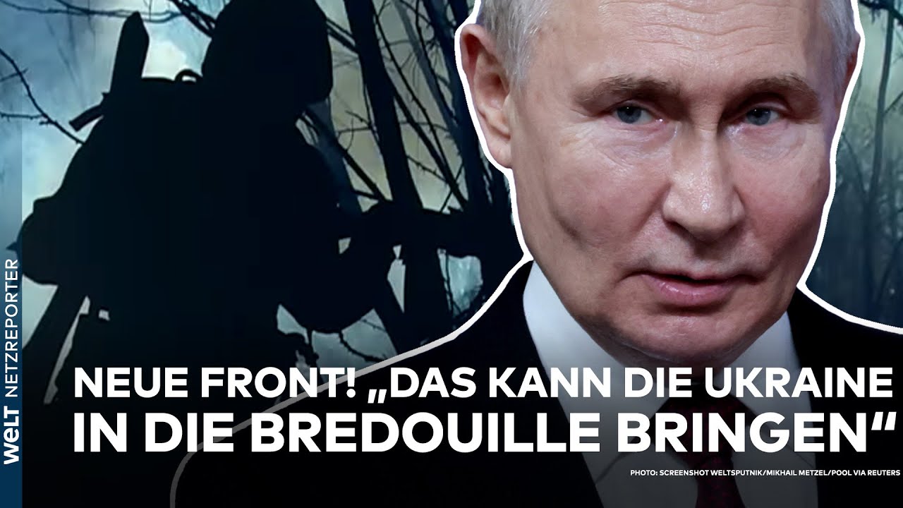 PUTINS KRIEG: "Sie haben eine neue Front geöffnet! Das kann die Ukraine in die Bredouille bringen!"