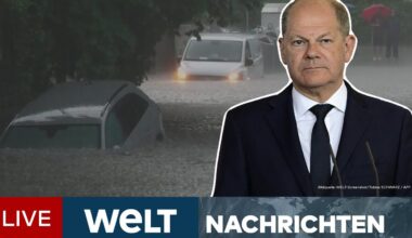 SAARLAND SÄUFT AB: Ausnahmezustand - Nach Dauerregen und Hochwasser Kanzler Scholz erwartet | LIVE