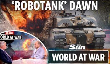 'Rise of the Robo-Tank' as chilling new war machines evolve to blitz killer drones