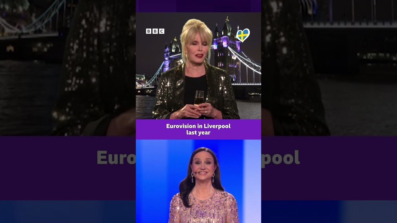 Sweetie, darling! Dame Joanna Lumley was absolutely FABULOUS at #Eurovision2024! 🇬🇧🥂  BBC