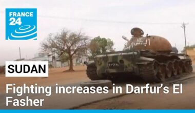 RSF clash with Sudanese army: fighting increases in Darfur's El Fasher • FRANCE 24 English